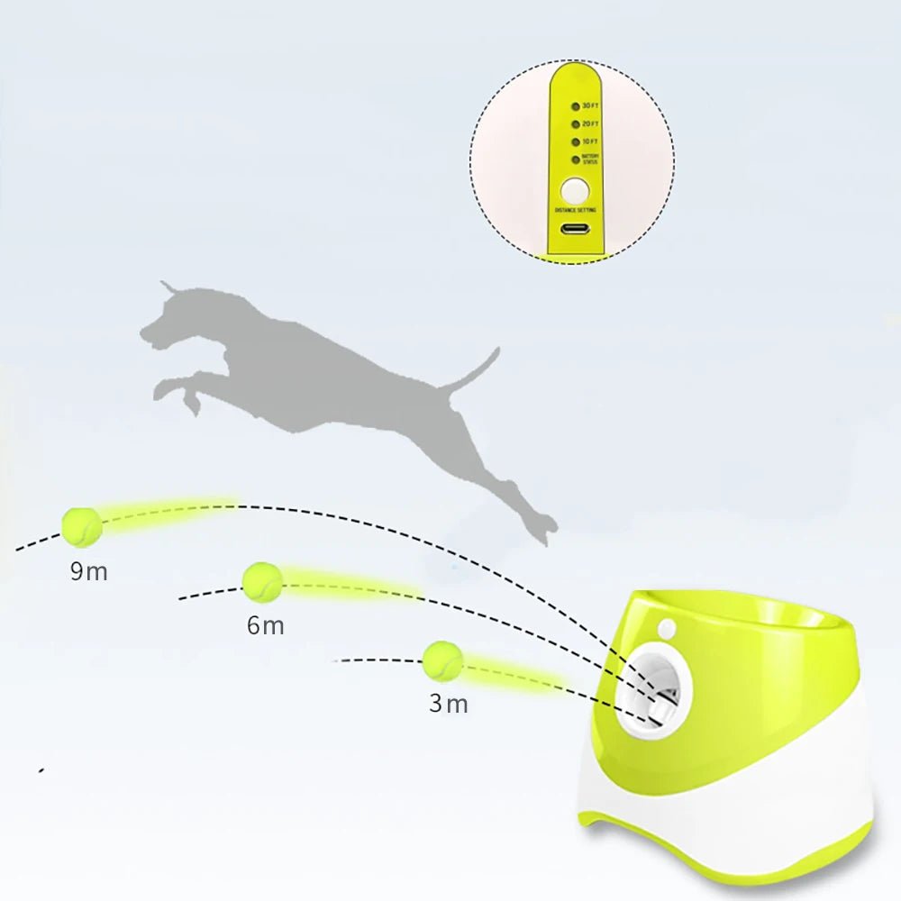 Automatic Tennis Ball Launcher - Goofytail