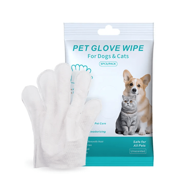Pet Cleaning Gloves & Wipes - Goofytail