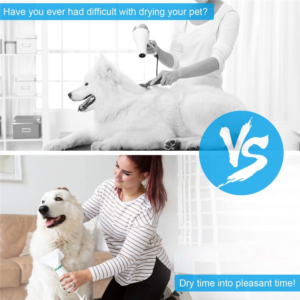Portable 2 In 1 Dog Hair Dryer - Goofytail