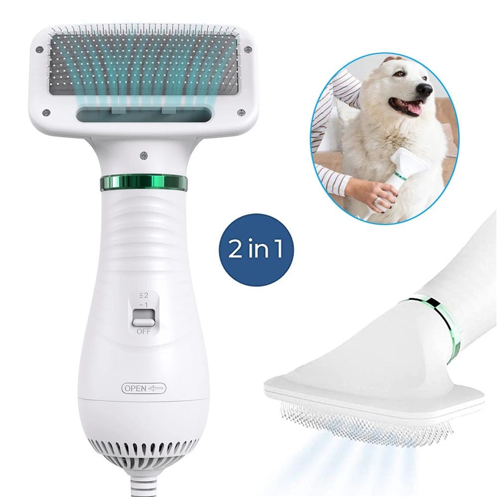 Portable 2 In 1 Dog Hair Dryer - Goofytail